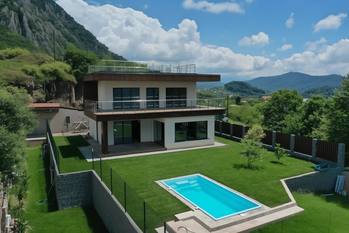 Композитный бассейн Laguna 6 — визуализация в Иркутске