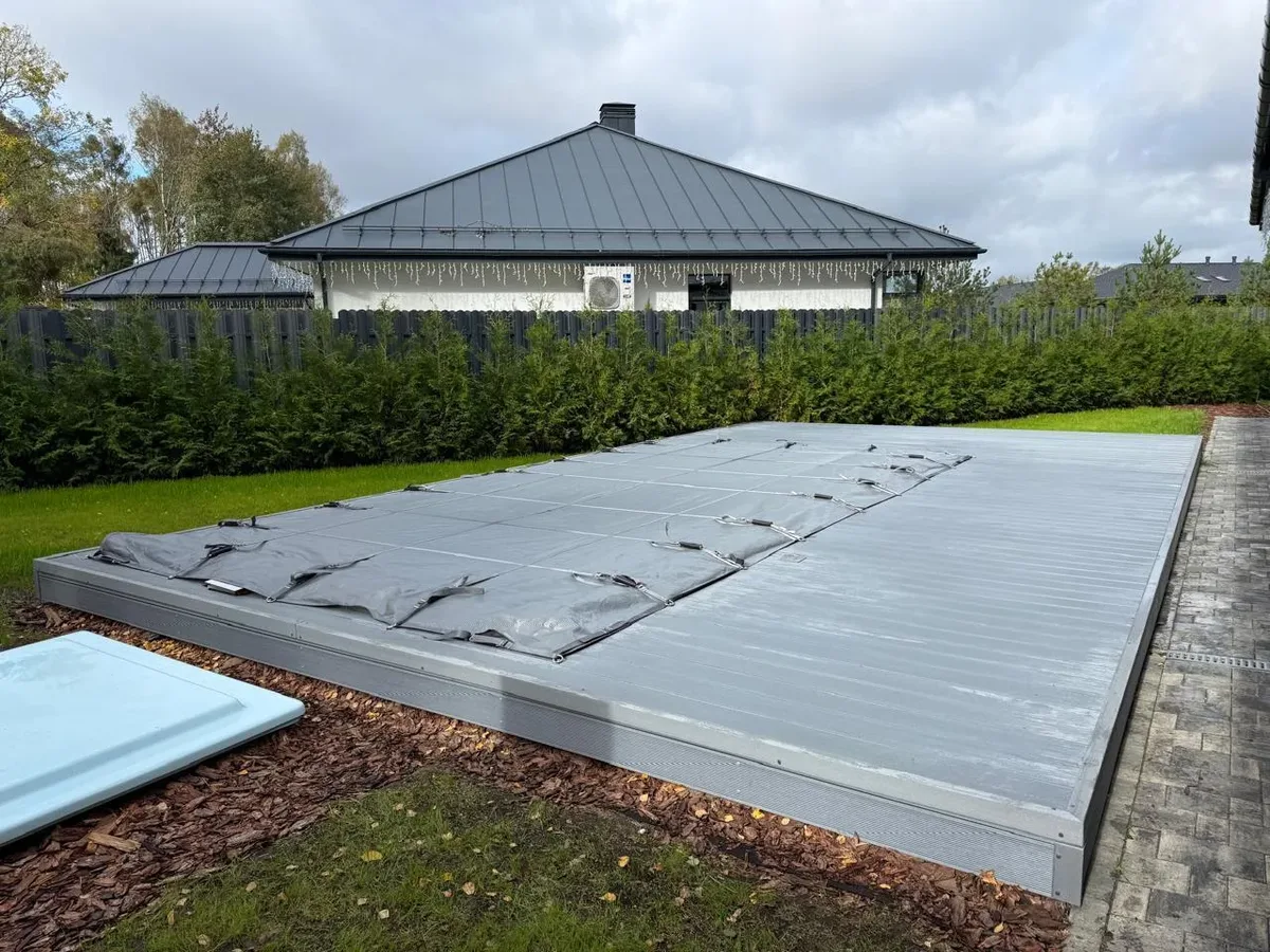 Покрывало Laguna Cover Mesh — установка в Иркутске