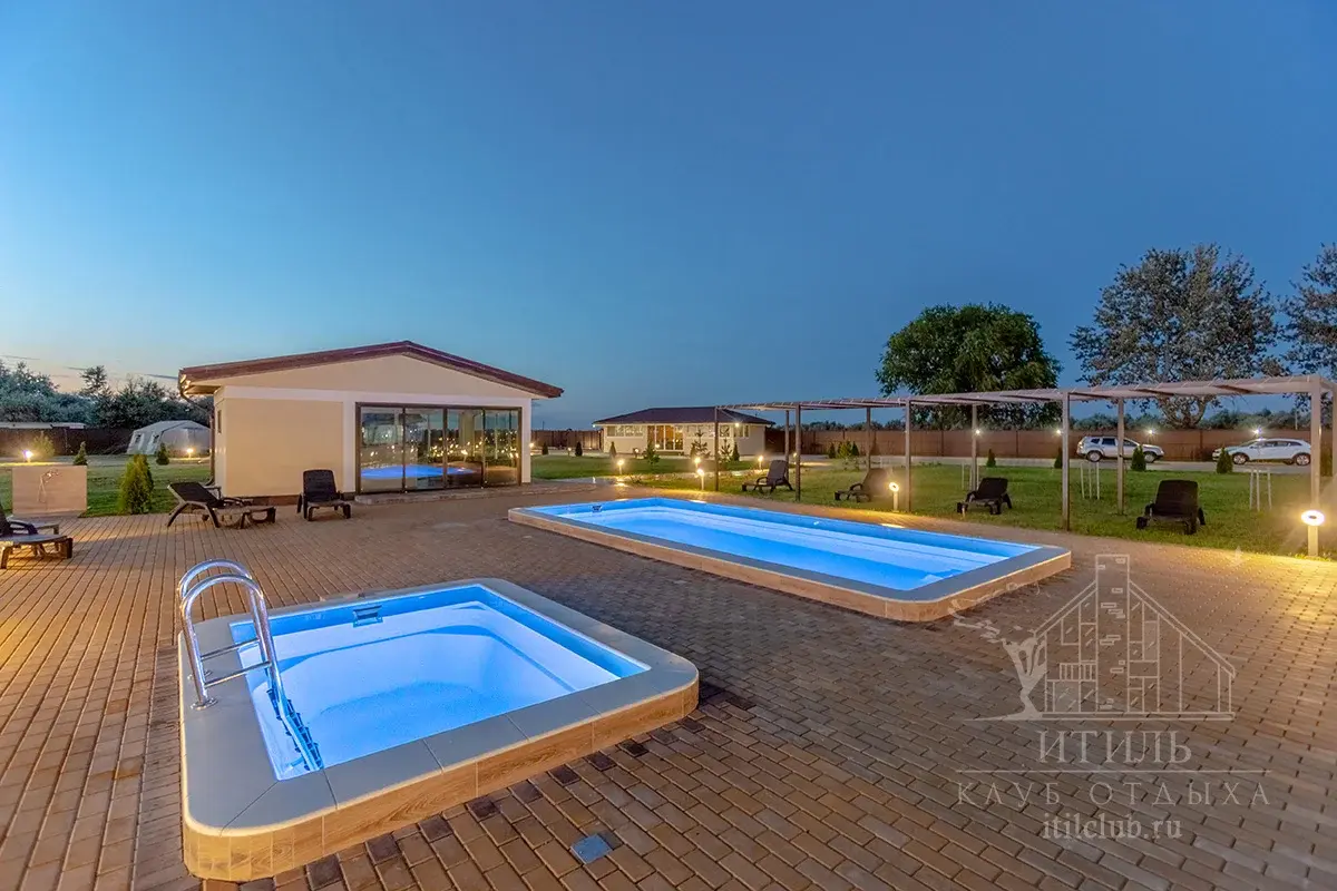 Композитная купель Laguna 3 — установка в Иркутске